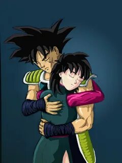 Gine And Bardock Fan Art - Rewel Png