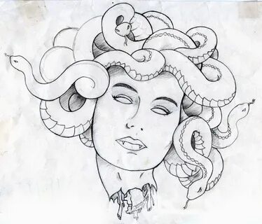 medusa by kissofsteel on deviantART Medusa drawing, Medusa t