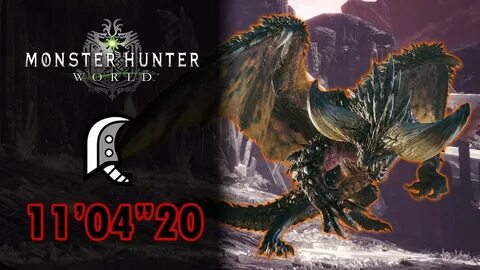 MHW Arch-tempered Nergigante Great Sword 11'04"20 Solo - You
