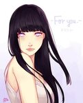 Safebooru - 1girl bangs black hair blunt bangs breasts eva s