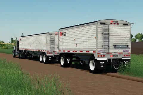 FS19 Mods Wilson Trailers Pack (4 Trailers + Dolly) Download