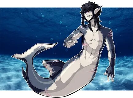 krankhaus @ SL on Twitter: "#myart #digitalart #anime #shark