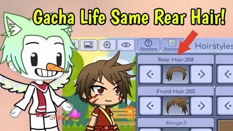 Gacha Life Same Rear Hair! Sheleypie - YouTube