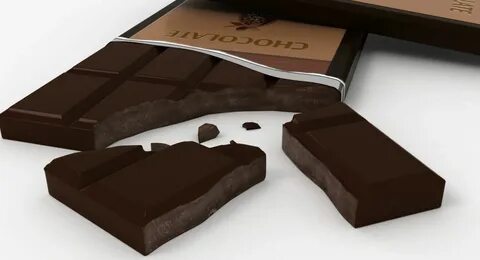 3d model #chocolate #bar #milk #cacao #delicious #chocolat #