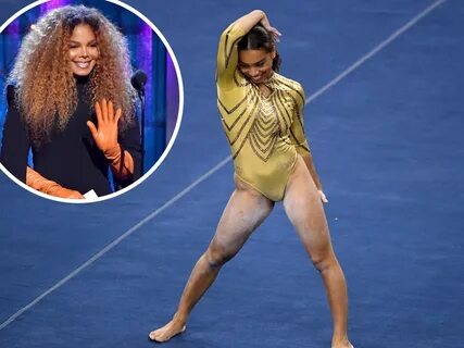 Watch: UCLA Gymnast Margzetta Frazier's Viral Janet Jackson 