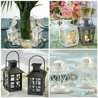 Mini Wedding Lanterns - Light the Way to Romance Candle wedd