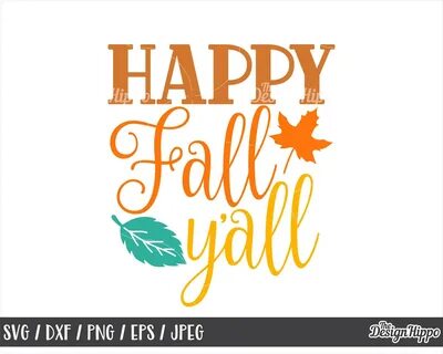 Happy fall yall svg Fall svg Fall yall svg Happy fall svg Et