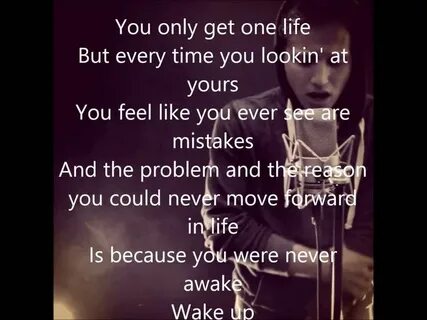 NF (Nate Feuerstein) Wake Up (lyrics) Nf quotes, Wake up lyr