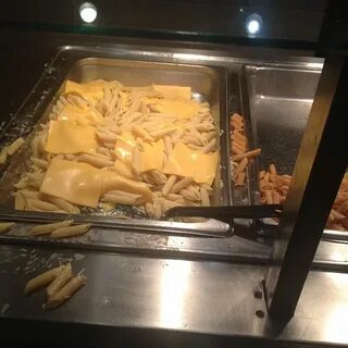 What my school advertised as "mac and cheese" tonight in the