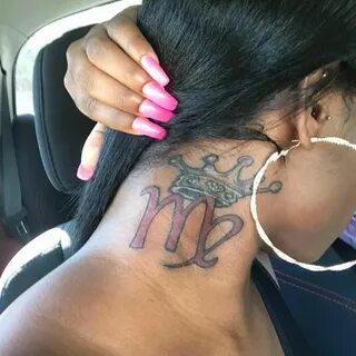 I want this but Gemini ♊ Girl neck tattoos, Neck tattoos wom