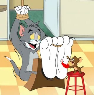 Jerry tickling Tom by yingcartoonman -- Fur Affinity dot net