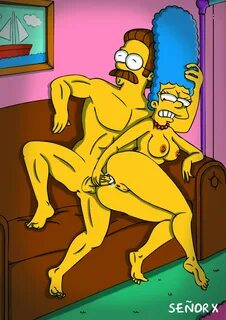 #pic1011536: Marge Simpson - Ned Flanders - The Simpsons - s