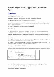 Energy Conversions Gizmo Answer Key Activity B - Cem Gilbert