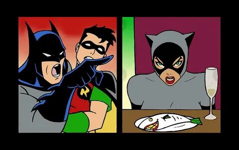 Batman Yelling at Catwoman Digital Art by Scarlett J Kaur Fi