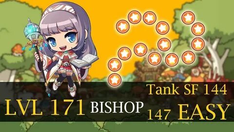 Maplestory M - Level 171 Bishop Tanks SF144 and SF147 Easy -