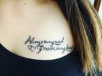 #tattoo #love Always on my mind Forever in my heart ❤ Tatuag