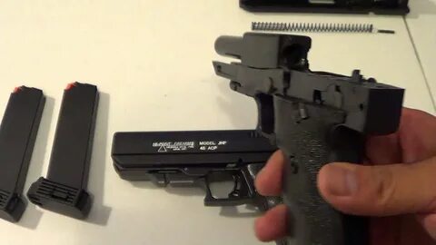 Hi-point 45 caliber Pistol (polished feed ramp). - YouTube