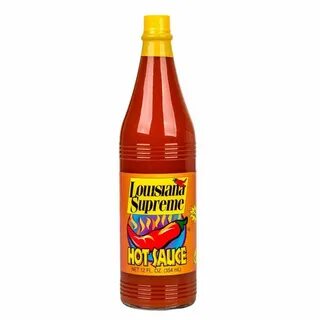Louisiana Supreme Hot Sauce, 12 oz. Bottles Hot sauce, Hot, 