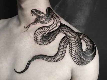 cool snake tattoo Cobra tattoo, Snake tattoo design, Black s