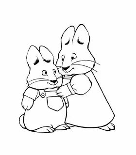 Max and ruby Nick jr coloring pages, Max and ruby, Coloring 