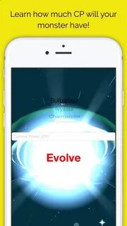 Evolve Calculator for Pokemon Go - CP Calculator for see how
