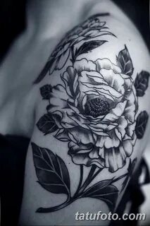 Фото тату белые цветы18.06.2019 № 199 - tattoo white flowers