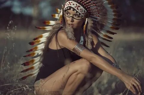 Rasta Style Indian Headdress - 90cm Native american headdres