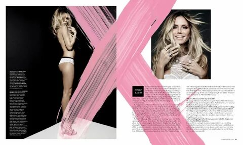 HEIDI KLUM in Ocean Drive Magazine, December 2016 - HawtCele