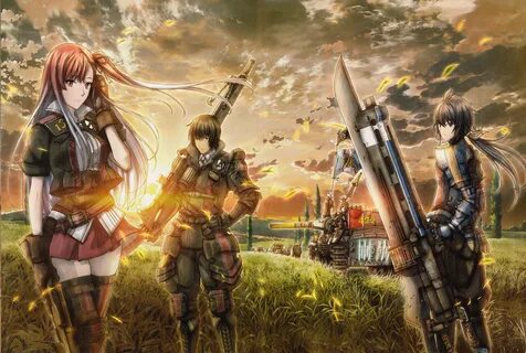 valkyria, Chronicles, 3, Complete, Artworks, Riela, Marcelli