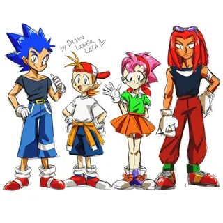 drawloverlala Classic sonic, Sonic, Sonic the hedgehog