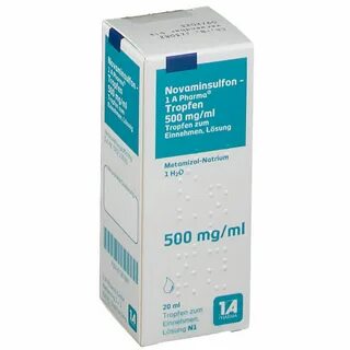 Novaminsulfon - 1 A Pharma ® Tropfen 500 mg/ml 20 ml - shop-