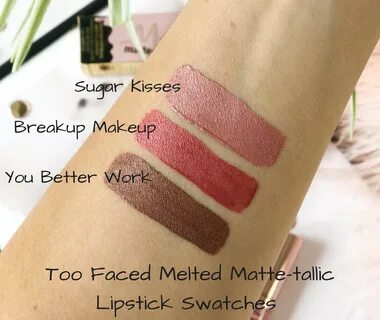 Combining Metallic & Matte In One Lipstick - Lady Writes Mak
