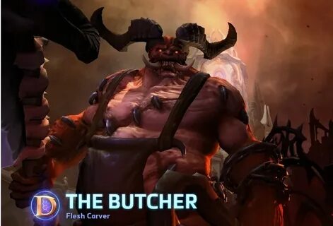 New HOTS Hero - The Butcher, Flesh Carver CN2: Central Nerd 