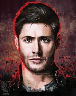 sugarpoultry: " Supernatural fan art, Supernatural dean winc