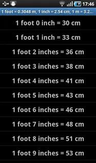 170 Cm To Feet And Inches / 62 In Cm Height Height Converter