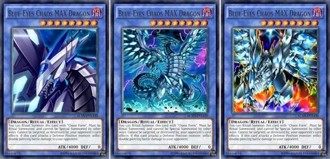 Blue-Eyes Chaos MAX Dragon Multiartwork by ALANMAC95.deviant