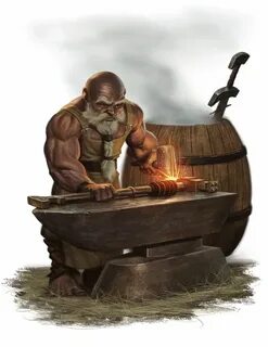 Fantasy dwarf, Fantasy character design, Concept art charact