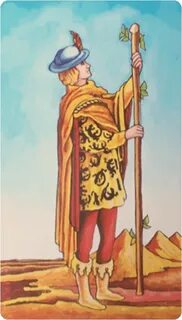 Suit of Wands Tarot Card Meanings Biddy Tarot Page of wands,