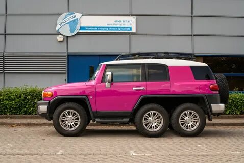 Six Wheel Toyota FJ Cruiser. Needs to be in pink to stand ou