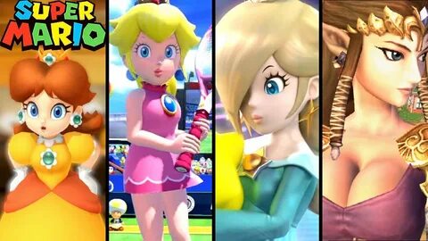 Super Mario TOP 5 NINTENDO GIRLS - Best Waifus (Wii U, 3DS, 