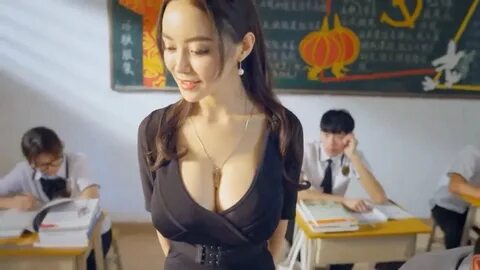 Chinese teacher big boobs