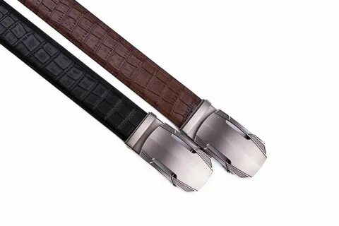 Ремень Men's Belt Leather Ratchet Dress Belts with Automatic