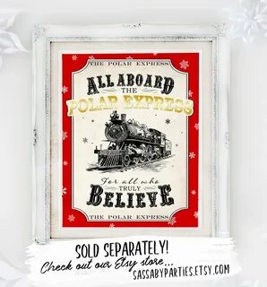 Polar Express Hot Chocolate Drink Labels Red INSTANT Etsy Фр