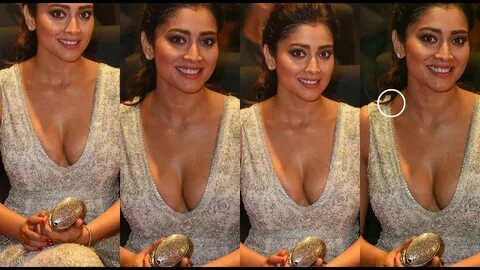 Telugu Hot Actress Shriya Saran Deep Cleavage Show Hot Shriy