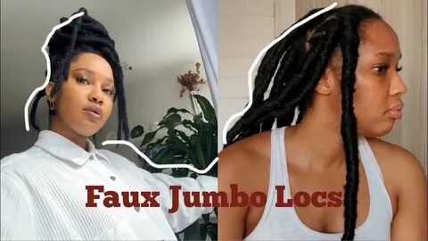 Super Easy Jumbo Faux Locs Crochet Method Rihanna Inspired S