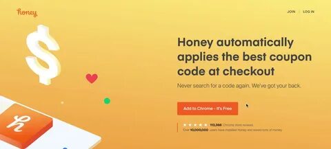 Screenshot of Homepage on Onboarding on Honey user flow.