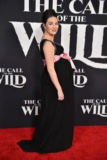 Pregnant CARA GEE at The Call of the Wild Premiere in Los An