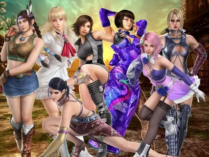 Обои tekken, nina, anna, girls, asuka, tekken girls на рабоч