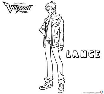 Voltron Coloring Pages Lance - Free Printable Coloring Pages