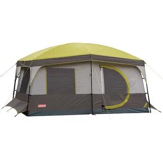 Newest coleman weathermaster 10 person hinged door tent Sale